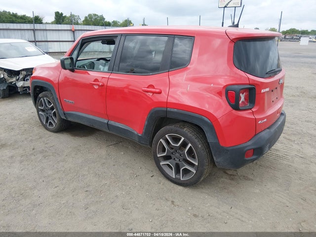44871702 :رقم المزاد ، ZACNJBAB9LPL78134 vin ، 2020 Jeep Renegade Jeepster 4x4 مزاد بيع