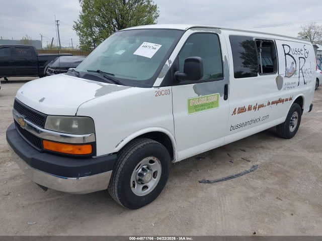 44871766 :رقم المزاد ، 1GAZG1FA7C1196762 vin ، 2012 Chevrolet Express 3500 Lt مزاد بيع