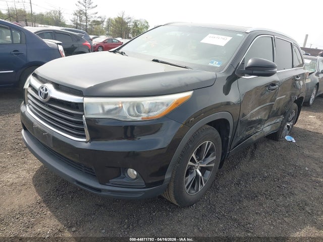 Aukcja sprzedaży 2016 Toyota Highlander Xle V6, vin: 5TDJKRFH0GS288495, numer aukcji: 44871792