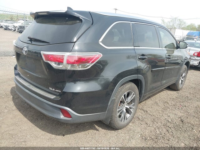 Aukcja sprzedaży 2016 Toyota Highlander Xle V6, vin: 5TDJKRFH0GS288495, numer aukcji: 44871792