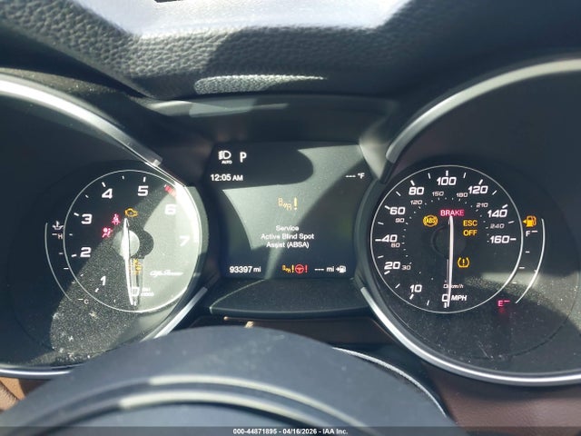 Aukcja sprzedaży 2020 Alfa Romeo Stelvio Ti Sport Awd, vin: ZASPAKBN7L7C96024, numer aukcji: 44871895