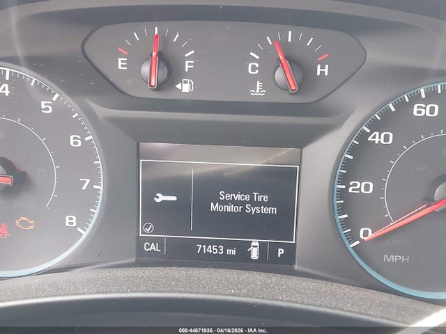 Продажа на аукционе авто 2018 Chevrolet Equinox Lt, vin: 3GNAXJEV6JS582195, номер лота: 44871936