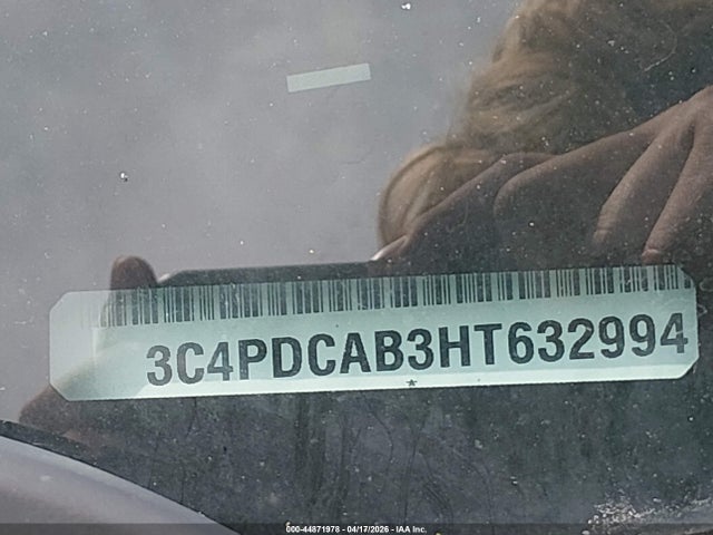 Aukcja sprzedaży 2017 Dodge Journey Se, vin: 3C4PDCAB3HT632994, numer aukcji: 44871978
