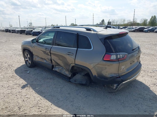 Продажа на аукционе авто 2019 Jeep Cherokee Limited 4x4, vin: 1C4PJMDX2KD141237, номер лота: 44872076