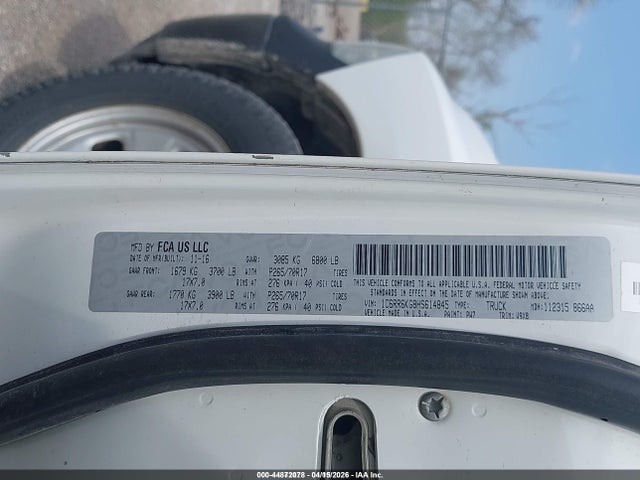 Auction sale of the 2017 Ram 1500 Tradesman  4x2 5'7 Box, vin: 1C6RR6KG8HS614845, lot number: 44872078