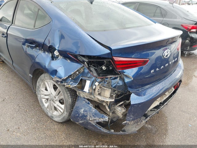 2019 Hyundai Elantra Value Edition მანქანა იყიდება აუქციონზე, vin: 5NPD84LF2KH481716, აუქციონის ნომერი: 44872133