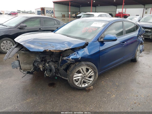 2019 Hyundai Elantra Value Edition მანქანა იყიდება აუქციონზე, vin: 5NPD84LF2KH481716, აუქციონის ნომერი: 44872133