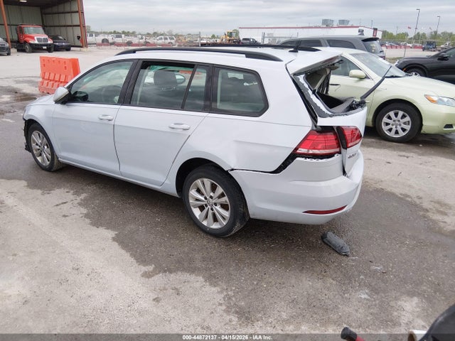 2019 Volkswagen Golf Sportwagen 1.8t S მანქანა იყიდება აუქციონზე, vin: 3VW117AU8KM508239, აუქციონის ნომერი: 44872137