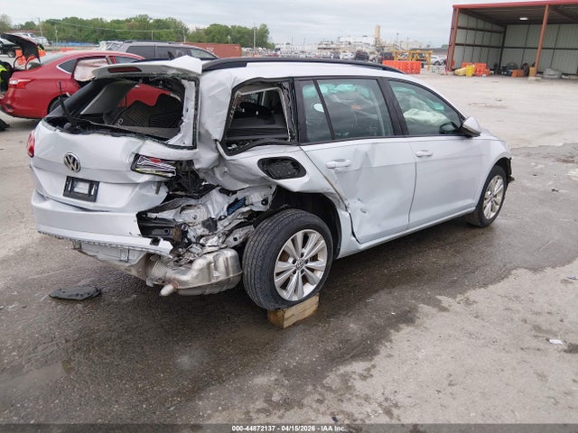 2019 Volkswagen Golf Sportwagen 1.8t S მანქანა იყიდება აუქციონზე, vin: 3VW117AU8KM508239, აუქციონის ნომერი: 44872137