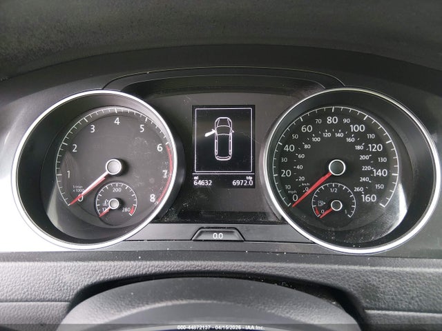 2019 Volkswagen Golf Sportwagen 1.8t S მანქანა იყიდება აუქციონზე, vin: 3VW117AU8KM508239, აუქციონის ნომერი: 44872137