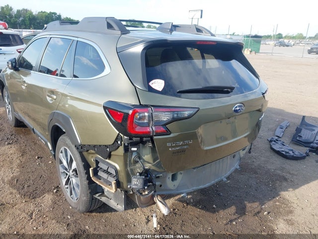 2025 Subaru Outback Limited მანქანა იყიდება აუქციონზე, vin: 4S4BTANC5S3109317, აუქციონის ნომერი: 44872141