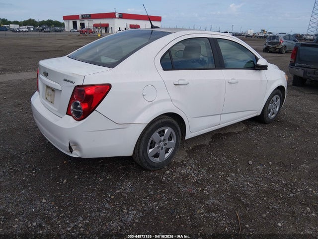 Aukcja sprzedaży 2013 Chevrolet Sonic Ls Auto, vin: 1G1JA5SH4D4227295, numer aukcji: 44872155