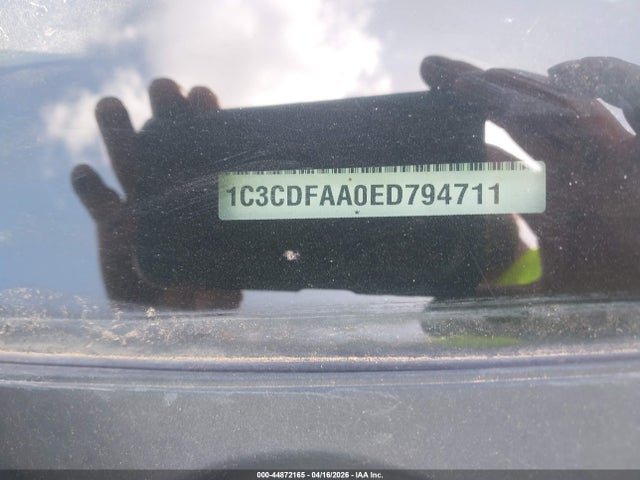 Aukcja sprzedaży 2014 Dodge Dart Se, vin: 1C3CDFAA0ED794711, numer aukcji: 44872165