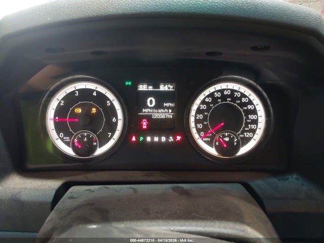 44872218 :رقم المزاد ، 1C6RR7KG7HS826593 vin ، 2017 Ram 1500 Tradesman  4x4 5'7 Box مزاد بيع