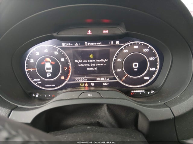 Aukcja sprzedaży 2017 Audi A3 2.0t Premium, vin: WAUJ8GFF3H1050623, numer aukcji: 44872246