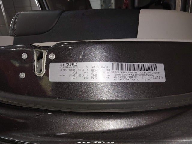 Продажа на аукционе авто 2020 Chrysler Voyager Lx, vin: 2C4RC1CG3LR136677, номер лота: 44872292