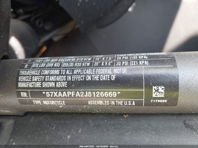 Polaris Slingshot Sl 2018 57XAAPFA2J8126669 Image 9