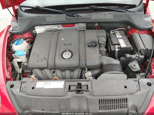 2012 Volkswagen Beetle 2.5l მანქანა იყიდება აუქციონზე, vin: 3VWJP7ATXCM622332, აუქციონის ნომერი: 44872316