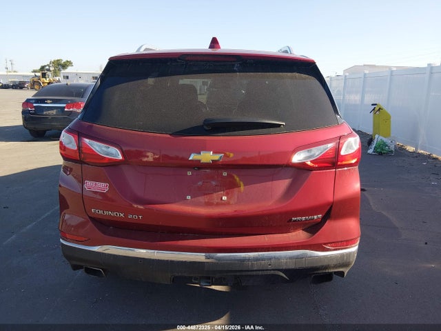 2019 Chevrolet Equinox Premier მანქანა იყიდება აუქციონზე, vin: 2GNAXPEX0K6253139, აუქციონის ნომერი: 44872325