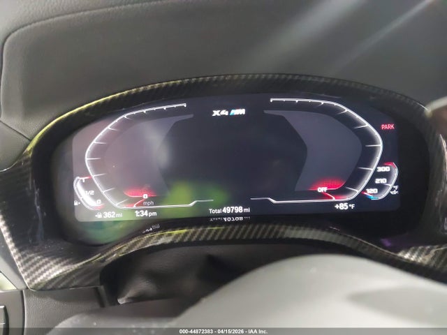 2021 Bmw X4 M მანქანა იყიდება აუქციონზე, vin: 5YMUJ0C0XM9H16801, აუქციონის ნომერი: 44872383