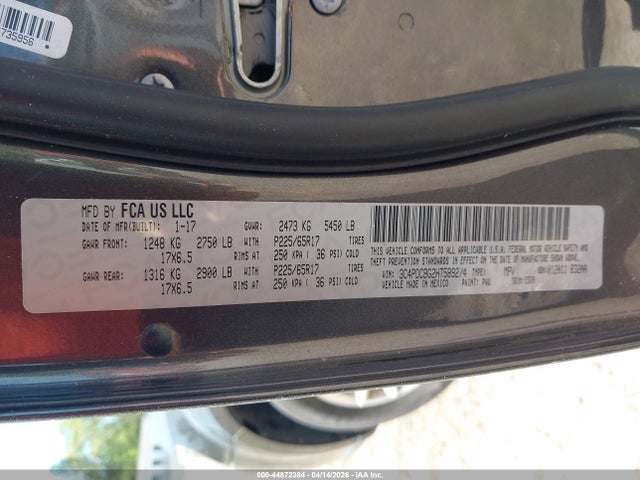 2017 DODGE JOURNEY 3C4PDCBG2HT589274 Photo 8