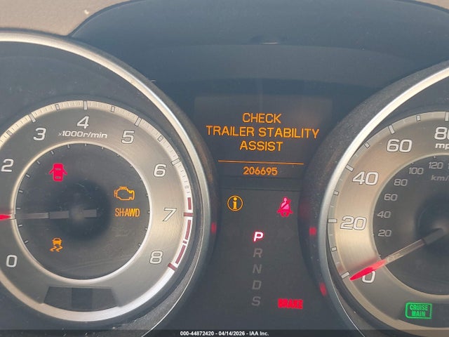 Продажа на аукционе авто 2012 Acura Mdx Technology Package, vin: 2HNYD2H36CH510767, номер лота: 44872420