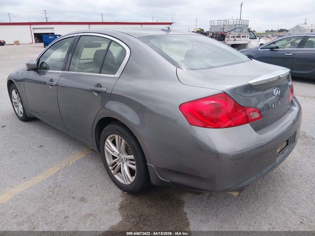 44872432 :رقم المزاد ، JN1CV6AR2BM412837 vin ، 2011 Infiniti G37x مزاد بيع