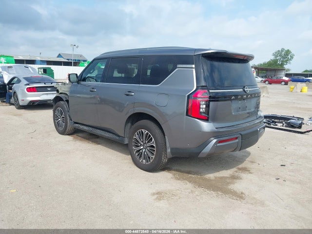 Продаж на аукціоні авто 2025 Nissan Armada Sl 2wd, vin: JN8AY3BD7S9300636, номер лоту: 44872540
