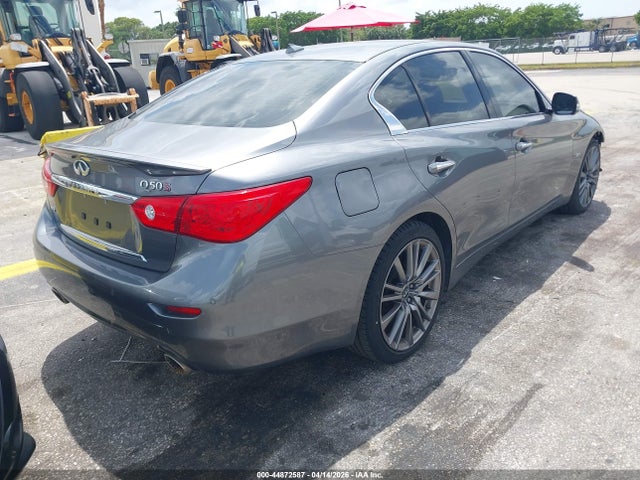 Aukcja sprzedaży 2016 Infiniti Q50 3.0t Red Sport 400, vin: JN1FV7ARXGM451041, numer aukcji: 44872587