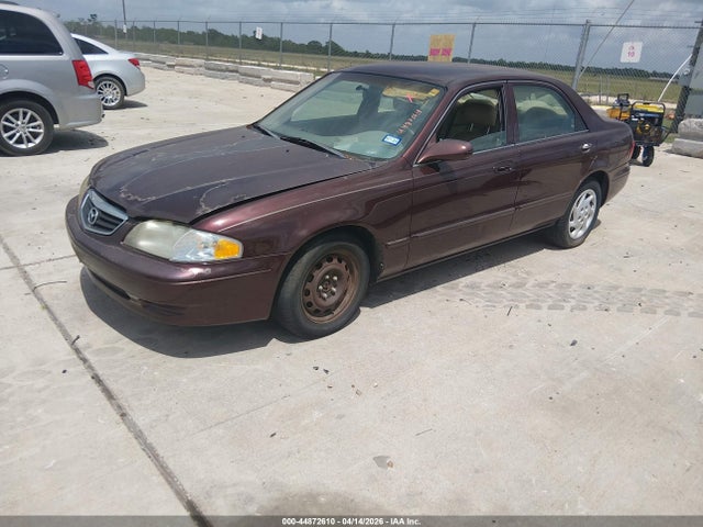 44872610 :رقم المزاد ، 1YVGF22C425299248 vin ، 2002 Mazda 626 Lx مزاد بيع