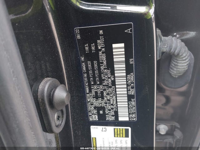 2022 Lexus Rx 350 მანქანა იყიდება აუქციონზე, vin: 2T2HZMAA8NC254328, აუქციონის ნომერი: 44872619