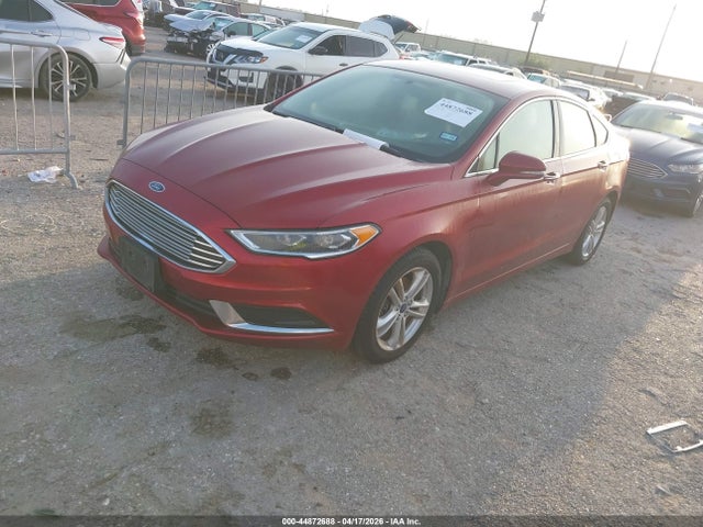 2018 FORD FUSION 3FA6P0HDXJR252665 Photo 1