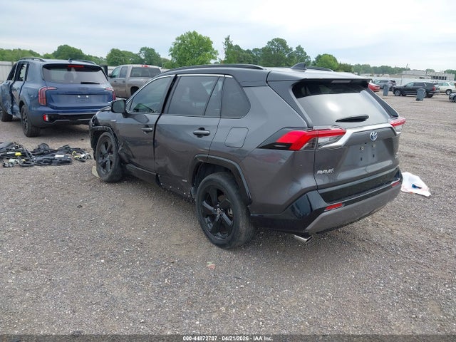 2020 Toyota Rav4 Hybrid Xse მანქანა იყიდება აუქციონზე, vin: JTMEWRFV8LJ046511, აუქციონის ნომერი: 44872707