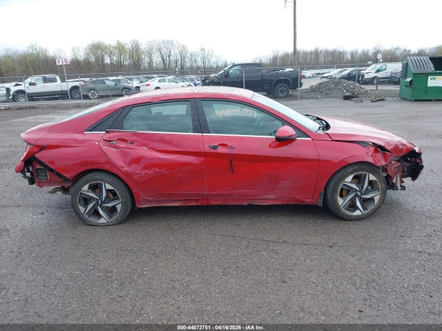 2022 Hyundai Elantra Limited მანქანა იყიდება აუქციონზე, vin: KMHLP4AG2NU357493, აუქციონის ნომერი: 44872751
