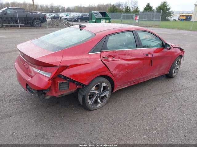 2022 Hyundai Elantra Limited მანქანა იყიდება აუქციონზე, vin: KMHLP4AG2NU357493, აუქციონის ნომერი: 44872751