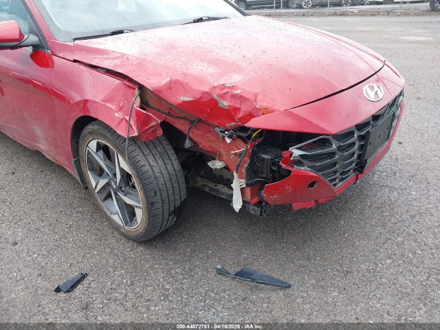 2022 Hyundai Elantra Limited მანქანა იყიდება აუქციონზე, vin: KMHLP4AG2NU357493, აუქციონის ნომერი: 44872751