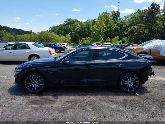 2022 Genesis G70 2.0t Rwd მანქანა იყიდება აუქციონზე, vin: KMTG34TA6NU091214, აუქციონის ნომერი: 44872752