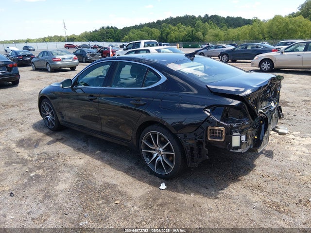 2022 Genesis G70 2.0t Rwd მანქანა იყიდება აუქციონზე, vin: KMTG34TA6NU091214, აუქციონის ნომერი: 44872752