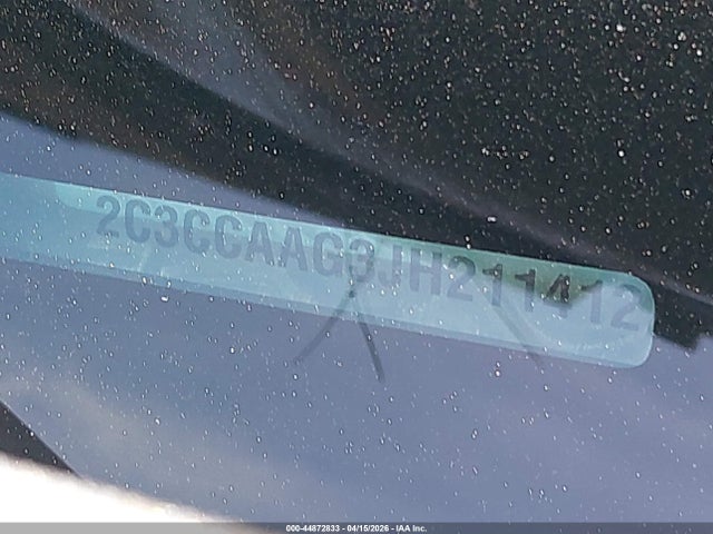 44872833 :رقم المزاد ، 2C3CCAAG3JH211412 vin ، 2018 Chrysler 300 Touring L مزاد بيع