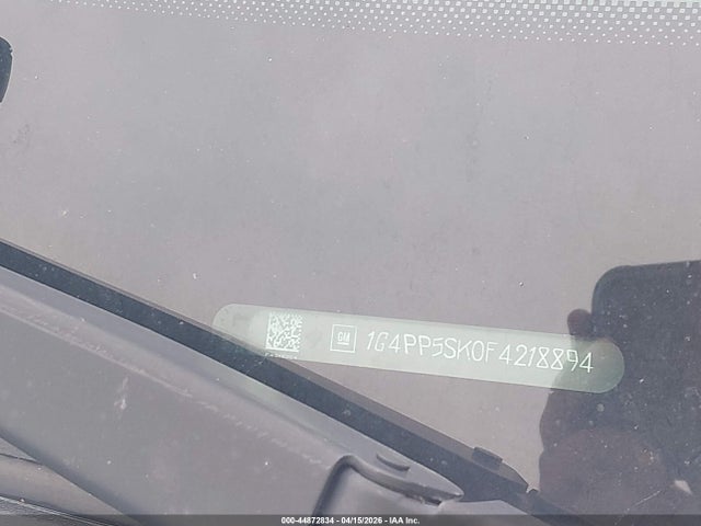 Продаж на аукціоні авто 2015 Buick Verano, vin: 1G4PP5SK0F4218894, номер лоту: 44872834