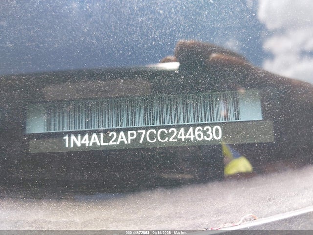 44872853 :رقم المزاد ، 1N4AL2AP7CC244630 vin ، 2012 Nissan Altima 2.5 S مزاد بيع