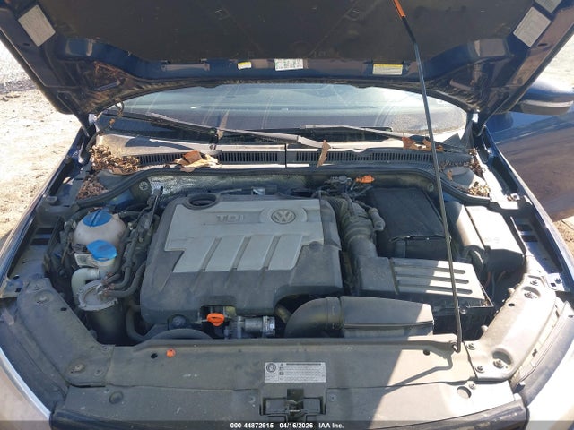 44872915 :رقم المزاد ، 3VW3L7AJ7CM471307 vin ، 2012 Volkswagen Jetta 2.0l Tdi مزاد بيع