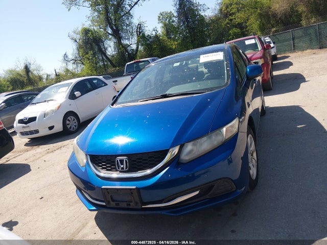 44872925 :رقم المزاد ، 19XFB2F59DE203226 vin ، 2013 Honda Civic Lx مزاد بيع