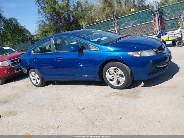 44872925 :رقم المزاد ، 19XFB2F59DE203226 vin ، 2013 Honda Civic Lx مزاد بيع