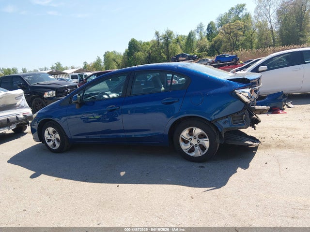 44872925 :رقم المزاد ، 19XFB2F59DE203226 vin ، 2013 Honda Civic Lx مزاد بيع