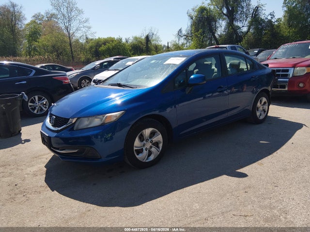 44872925 :رقم المزاد ، 19XFB2F59DE203226 vin ، 2013 Honda Civic Lx مزاد بيع