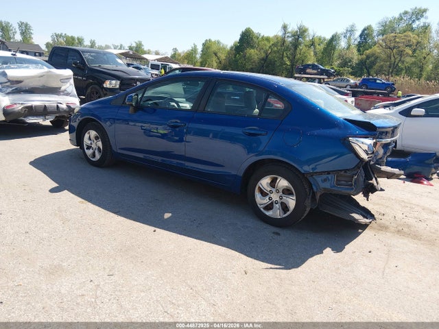 44872925 :رقم المزاد ، 19XFB2F59DE203226 vin ، 2013 Honda Civic Lx مزاد بيع