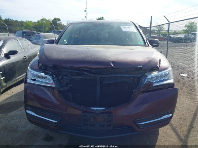 Продажа на аукционе авто 2016 Acura Mdx Technology   Acurawatch Plus Packages/technology Package, vin: 5FRYD4H44GB026892, номер лота: 44872932