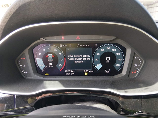 Продаж на аукціоні авто 2024 Audi Q3 Premium 45 Tfsi S Line Quattro Tiptronic, vin: WA1DECF30R1171144, номер лоту: 44872949