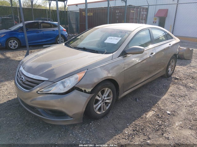 2014 Hyundai Sonata Gls მანქანა იყიდება აუქციონზე, vin: 5NPEB4AC1EH872021, აუქციონის ნომერი: 44872981